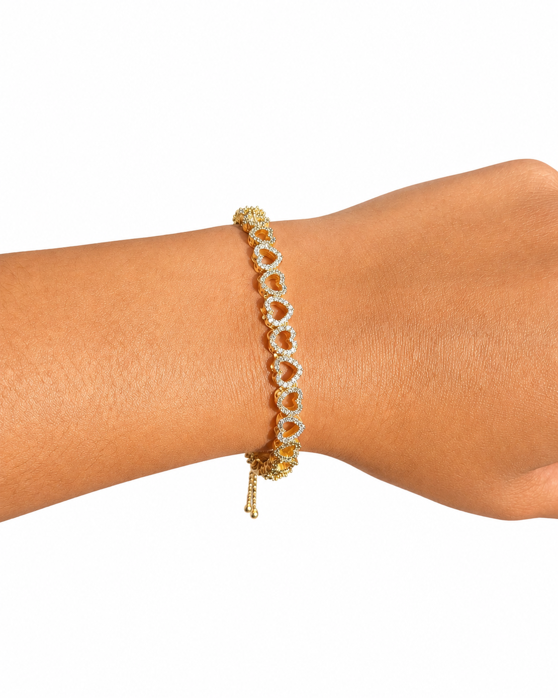 Linked Hearts Bracelet