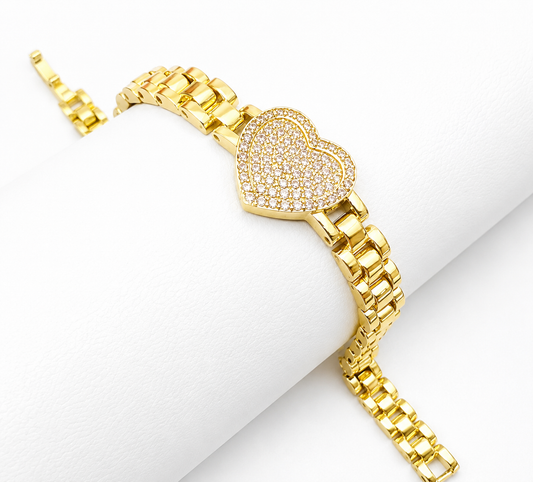 Heart Charm bracelet